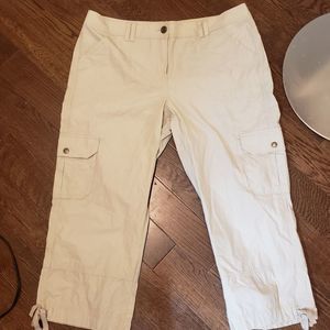 TOMMY HILFIGER Sz14 Capris Beige
